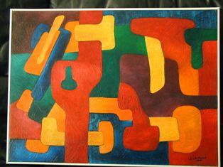 peinture de Josette Bude Laurent